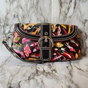 Sydney Love Black Faux Leather Purse